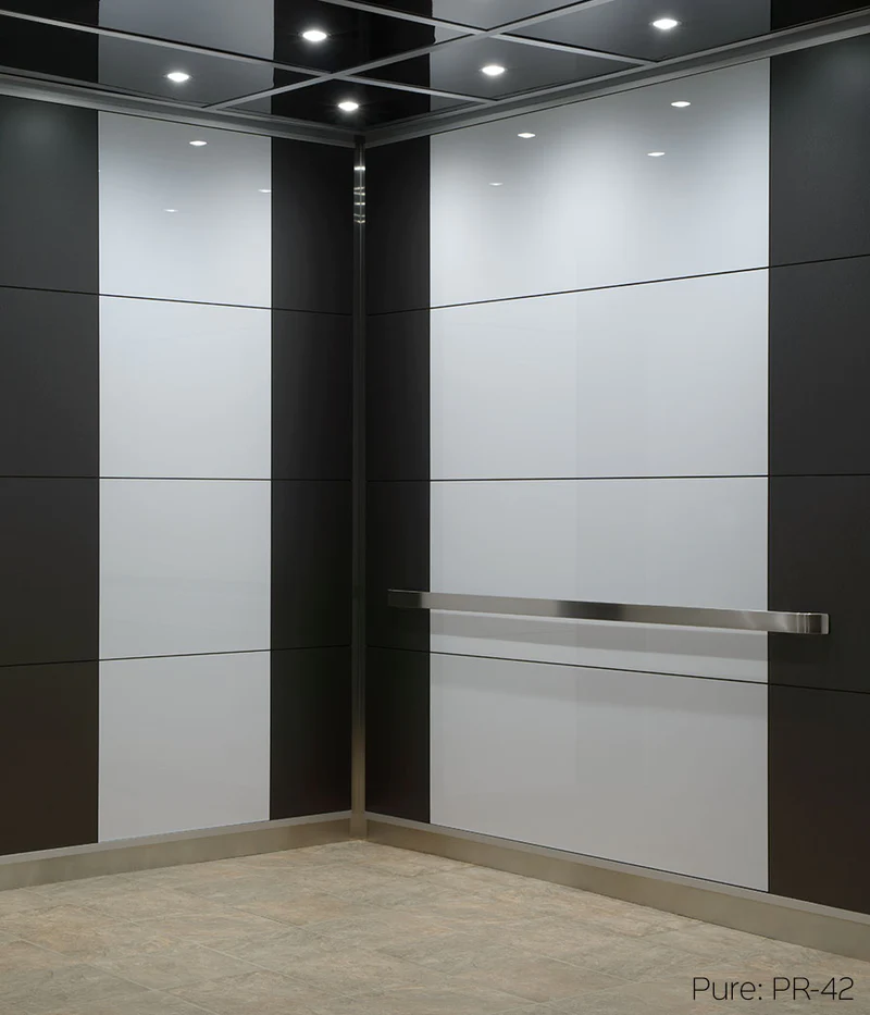SnapCab Elevator Office Pure 13542 PR elevator interior elevator interior